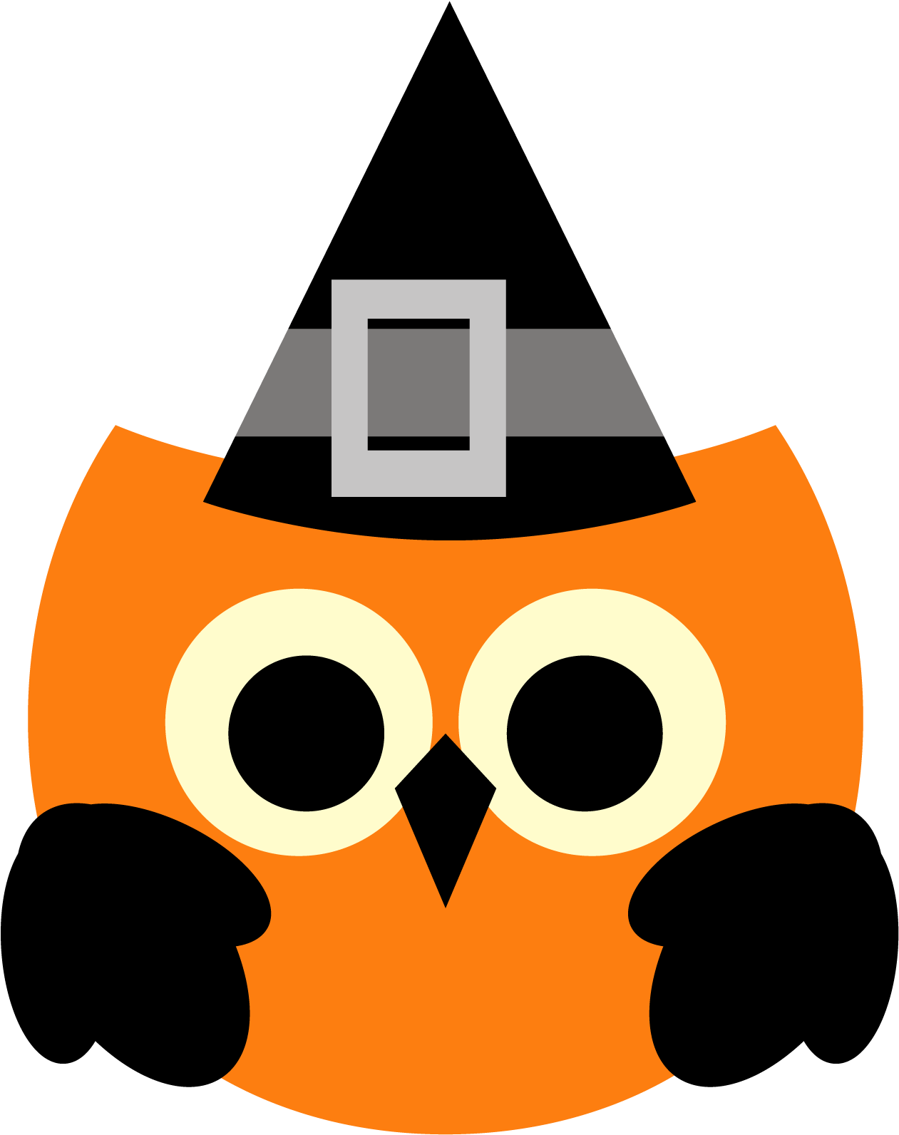 Owl Halloween Clipart Freebie Free Clip Art Graphic - Cute Owl Halloween Clipart - Free Transparent PNG Clipart Images Download. - Owl Transparent PNG Free Download