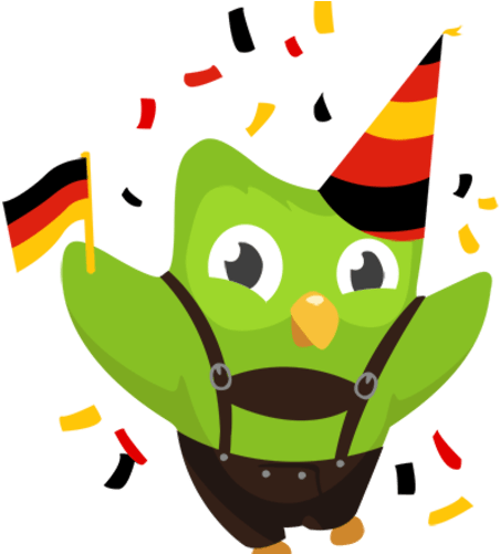 Duolingo Owl German - Free Transparent PNG Clipart Images Download. - Owl Transparent PNG Free Download