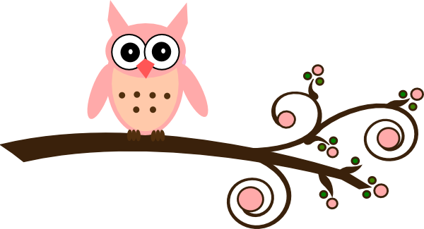 Mirabella Owl On Branch Clip Art At Clker - Baby Owls Clip Art - Free Transparent PNG Clipart Images Download. - Owl Transparent PNG Free Download