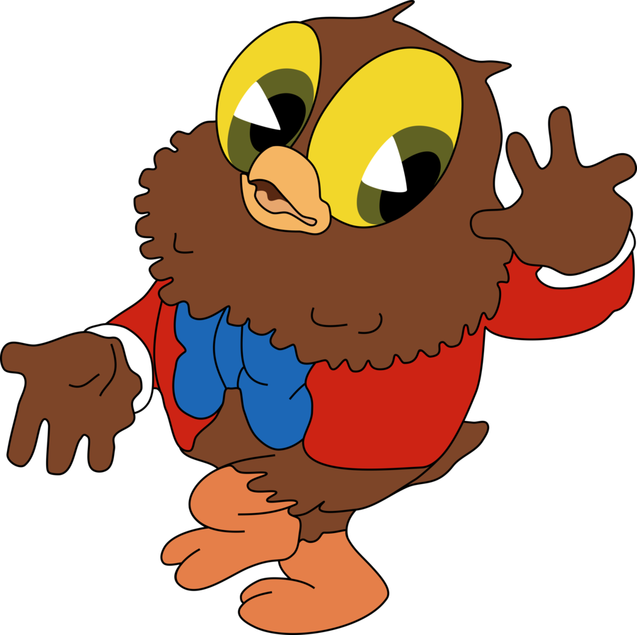 I Love To Singa By Ggrock70 - Cartoon Owl I Love To Singa - Free Transparent PNG Clipart Images Download. - Owl Transparent PNG Free Download