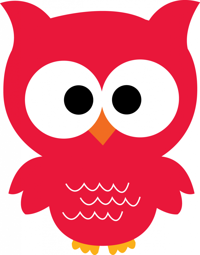 Cute Owl Graphics - Cute Red Owl Clipart - Free Transparent PNG Clipart Images Download. - Owl Transparent PNG Free Download