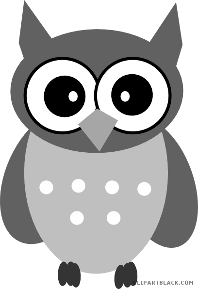 Amazing Owl Animal Free Black White Clipart Images - Gambar Owl - Free Transparent PNG Clipart Images Download. - Owl Transparent PNG Free Download