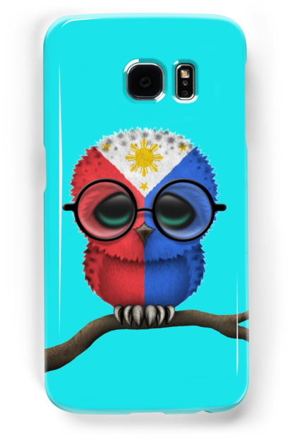 Nerdy Filipino Baby Owl On A Branch - Owl - Free Transparent PNG Clipart Images Download. - Transparent PNG Free Download