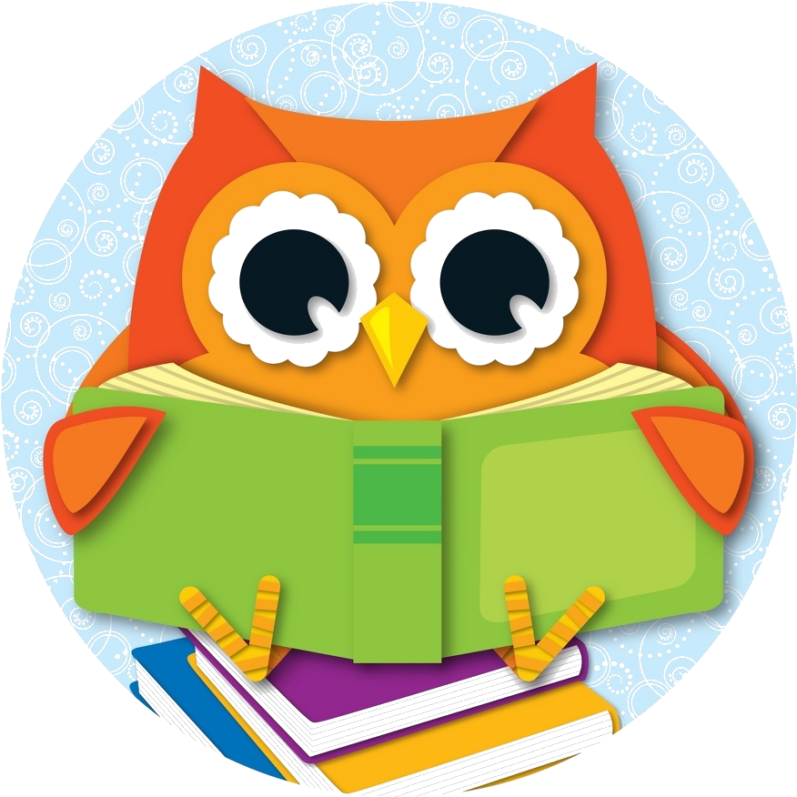 Library Media Center - Reading Owl - Free Transparent PNG Clipart Images Download. - Owl Transparent PNG Free Download