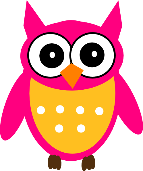 Pink Owl Clipart - Cute Cover Photos For Facebook - Free Transparent PNG Clipart Images Download. - Transparent PNG Free Download