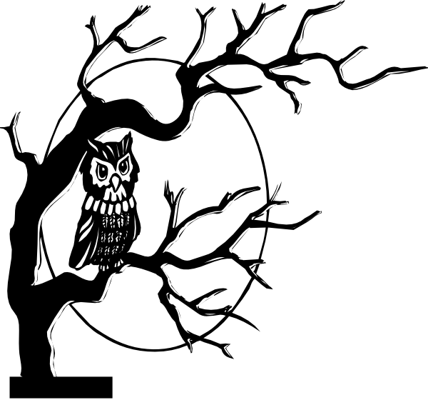 Halloween Clipart Owl In Tree - Higher Self Tarot Spread - Free Transparent PNG Clipart Images Download. - Transparent PNG Free Download