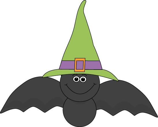 Cute Halloween Owl Witch Clip Art - Bat With A Hat - Free Transparent PNG Clipart Images Download. - Transparent PNG Free Download