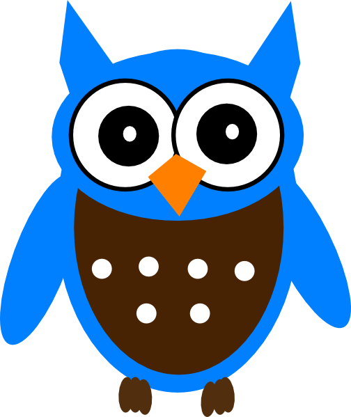 Blue Owl Clipart - Cute Cover Photos For Facebook - Free Transparent PNG Clipart Images Download. - Transparent PNG Free Download