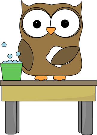 Owl Table Washer - Clipart On The Table - Free Transparent PNG Clipart Images Download. - Transparent PNG Free Download