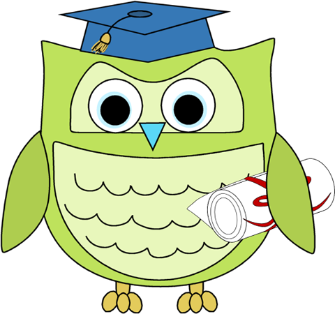 Graduation Owl With Diploma Clip Art - Preschool Graduation Clip Art - Free Transparent PNG Clipart Images Download. - Transparent PNG Free Download