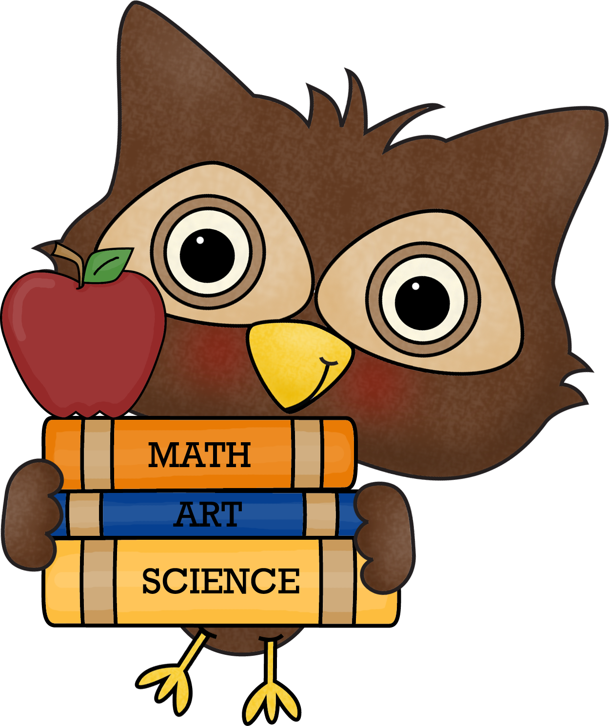 Owl Homework Clip Art - Homework Books - Free Transparent PNG Clipart Images Download. - Transparent PNG Free Download
