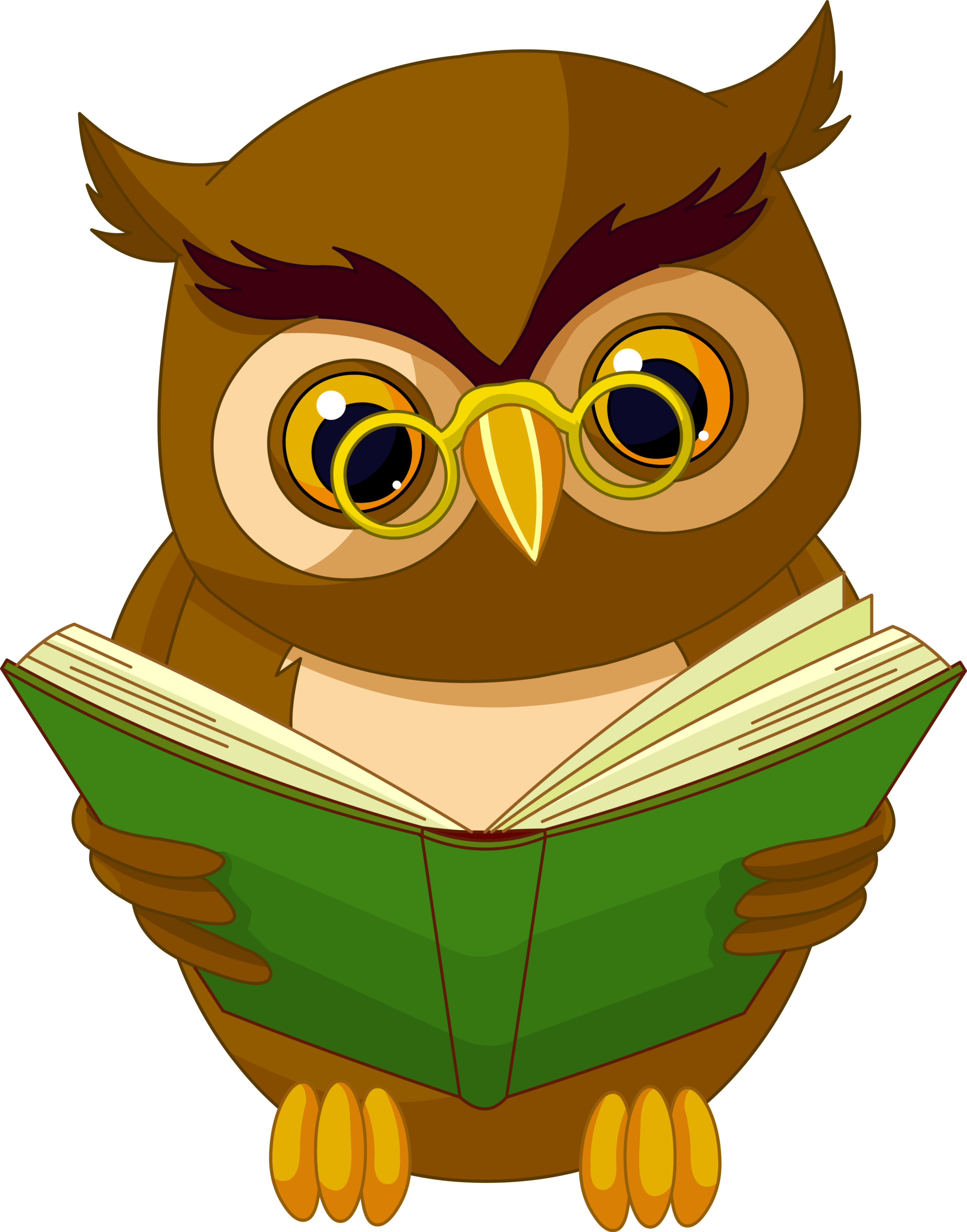 Transparent Owl With Book Png Clipart Picture - Transparent Background Books Clipart - Free Transparent PNG Clipart Images Download. - Transparent PNG Free Download