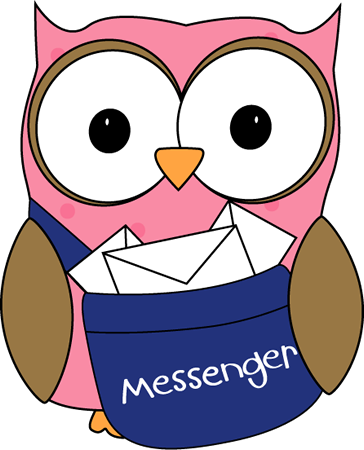 Owl Computer Cliparts - Messenger Clipart - Free Transparent PNG Clipart Images Download. - Transparent PNG Free Download