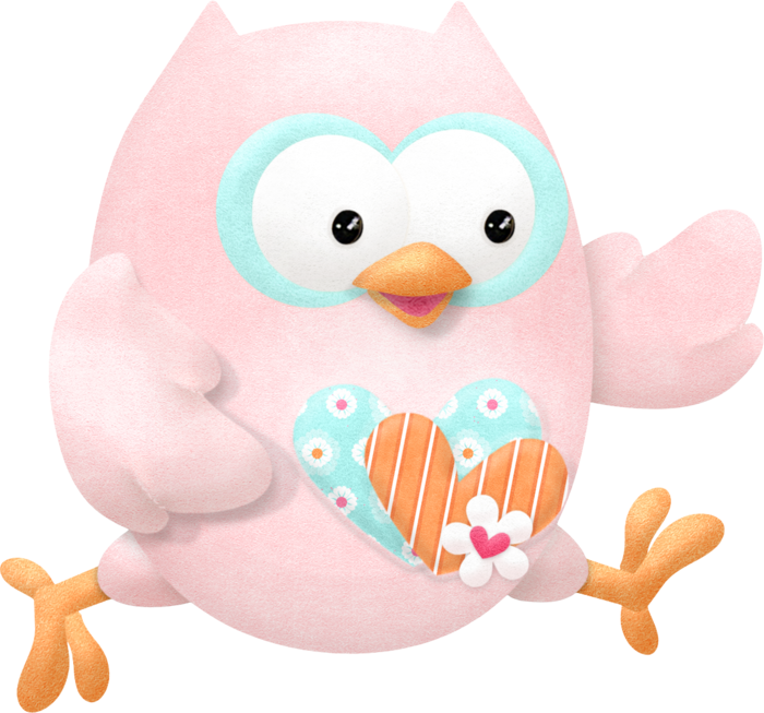 Cute Owls In Love Clip Art - Stuffed Toy - Free Transparent PNG Clipart Images Download. - Owl Transparent PNG Free Download