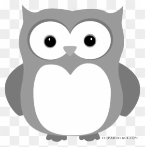 Awesome Owl Animal Free Black White Clipart Images - Labelling A Diagram Ielts Reading - Free Transparent PNG Clipart Images Download. - Owl Transparent PNG Free Download