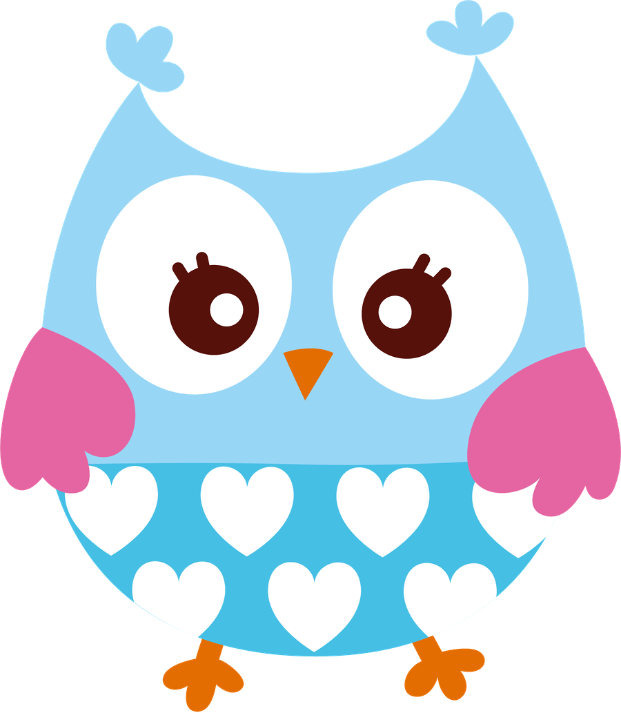 Kit, Parties, Baby Baby, Kawaii, Owls, Girly Girl, - Corujinha Baby Png - Free Transparent PNG Clipart Images Download. - Owl Transparent PNG Free Download