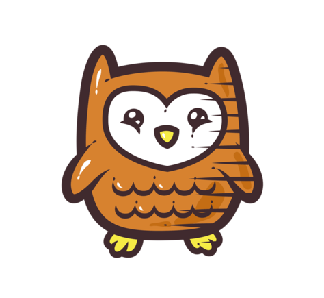 Owl Love - Cartoon - Free Transparent PNG Clipart Images Download. - Owl Transparent PNG Free Download