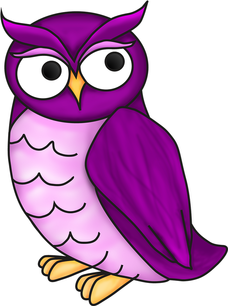 Logo For Excelsior College's Online Writing Lab - Purpleowl Clipart - Free Transparent PNG Clipart Images Download. - Owl Transparent PNG Free Download