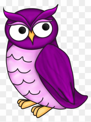 Logo For Excelsior College's Online Writing Lab - Purpleowl Clipart - Free Transparent PNG Clipart Images Download. - Owl Transparent PNG Free Download