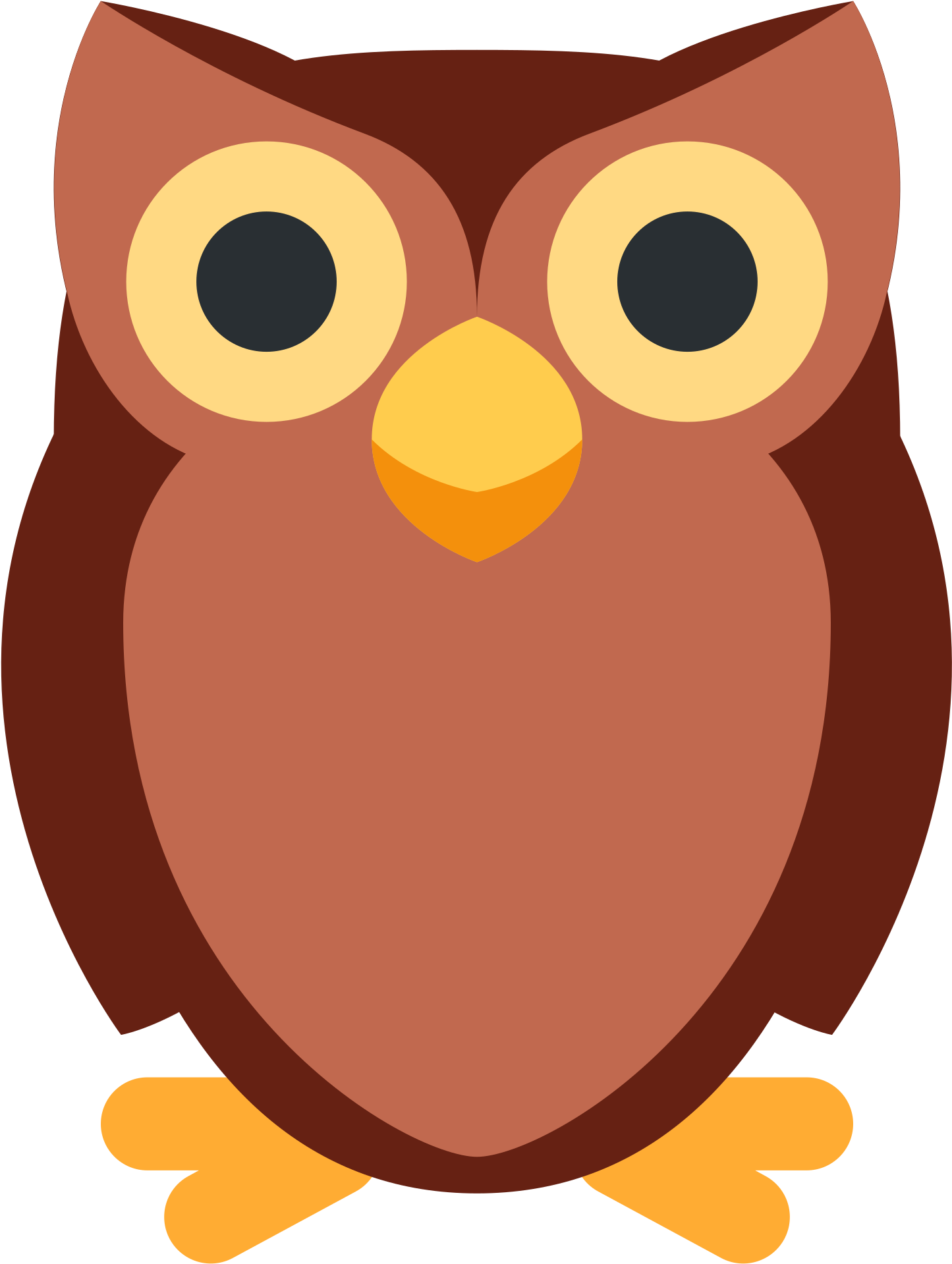 Cartoon Owl Clipart 22, Buy Clip Art - Buho Emoji - Free Transparent PNG Clipart Images Download. - Owl Transparent PNG Free Download