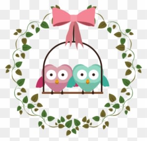 Border Of Creepers With Owls Holding Wings - Hd Creepers And Leaves - Free Transparent PNG Clipart Images Download. - Owl Transparent PNG Free Download