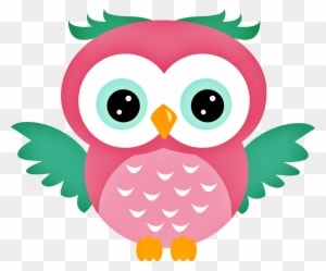 Owlowls - - Coruja Rosa E Azul Png - Free Transparent PNG Clipart Images Download. - Owl Transparent PNG Free Download