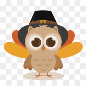 Thanksgiving Owl Clipart - Cute Happy Thanksgiving Clip Art - Free Transparent PNG Clipart Images Download. - Owl Transparent PNG Free Download