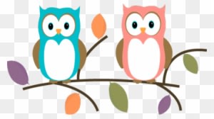 Two Owls Sitting On A Tree Branch Clip Art - Sample Letter Teacher Introduction Parents - Free Transparent PNG Clipart Images Download. - Owl Transparent PNG Free Download