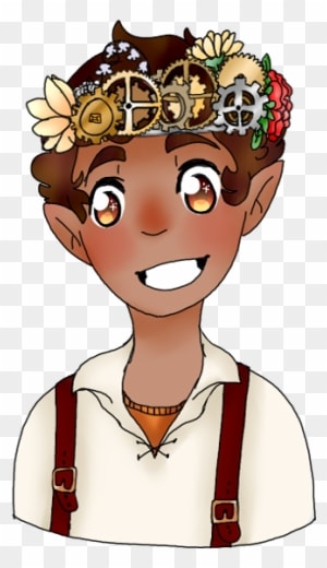 Leo Gear/flower Crown Re Do By Owl Mom - Cartoon - Free Transparent PNG Clipart Images Download. - Owl Transparent PNG Free Download