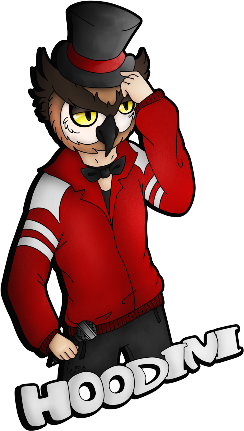 What Do You Call A Magic Owl [fan Art] By Xxwolfartxx - Vanossgaming Fan Art Hoodini - Free Transparent PNG Clipart Images Download. - Owl Transparent PNG Free Download