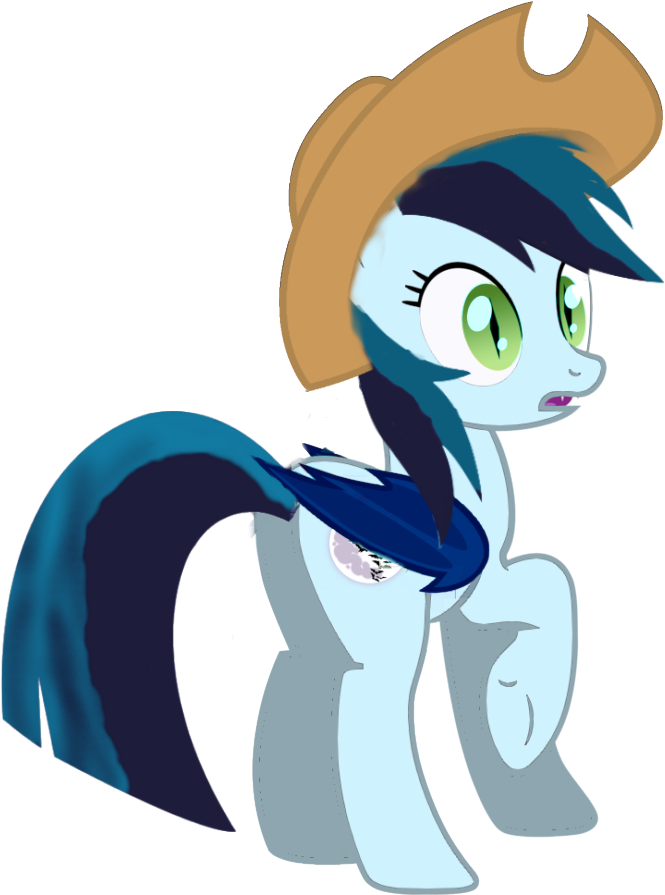 Shocked Zeph In A Cowpony Hat By Owl-parchment - Cartoon - Free Transparent PNG Clipart Images Download. - Owl Transparent PNG Free Download