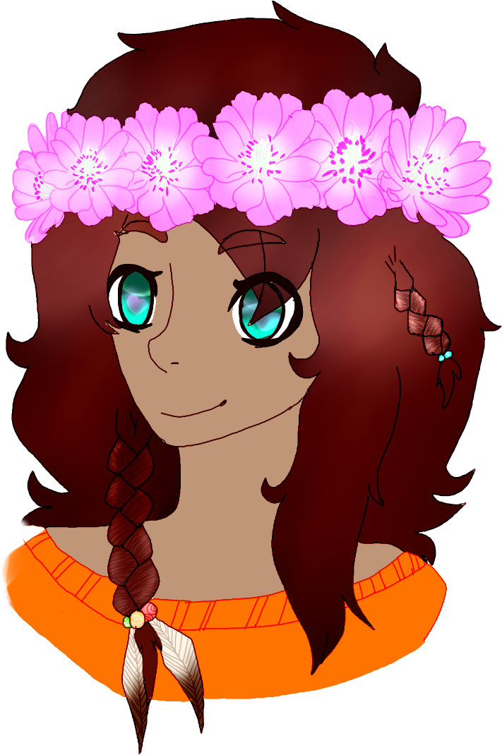 Piper Mclean Flower Crown By Owl-mom - Piper Mclean - Free Transparent PNG Clipart Images Download. - Transparent PNG Free Download