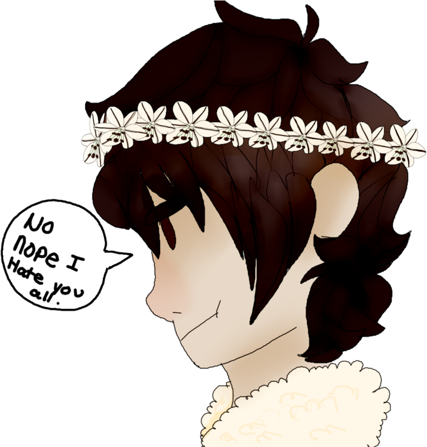Nico Di Angelo Flower Crown By Owl-mom - Nico Di Angelo Flower Crown - Free Transparent PNG Clipart Images Download. - Transparent PNG Free Download