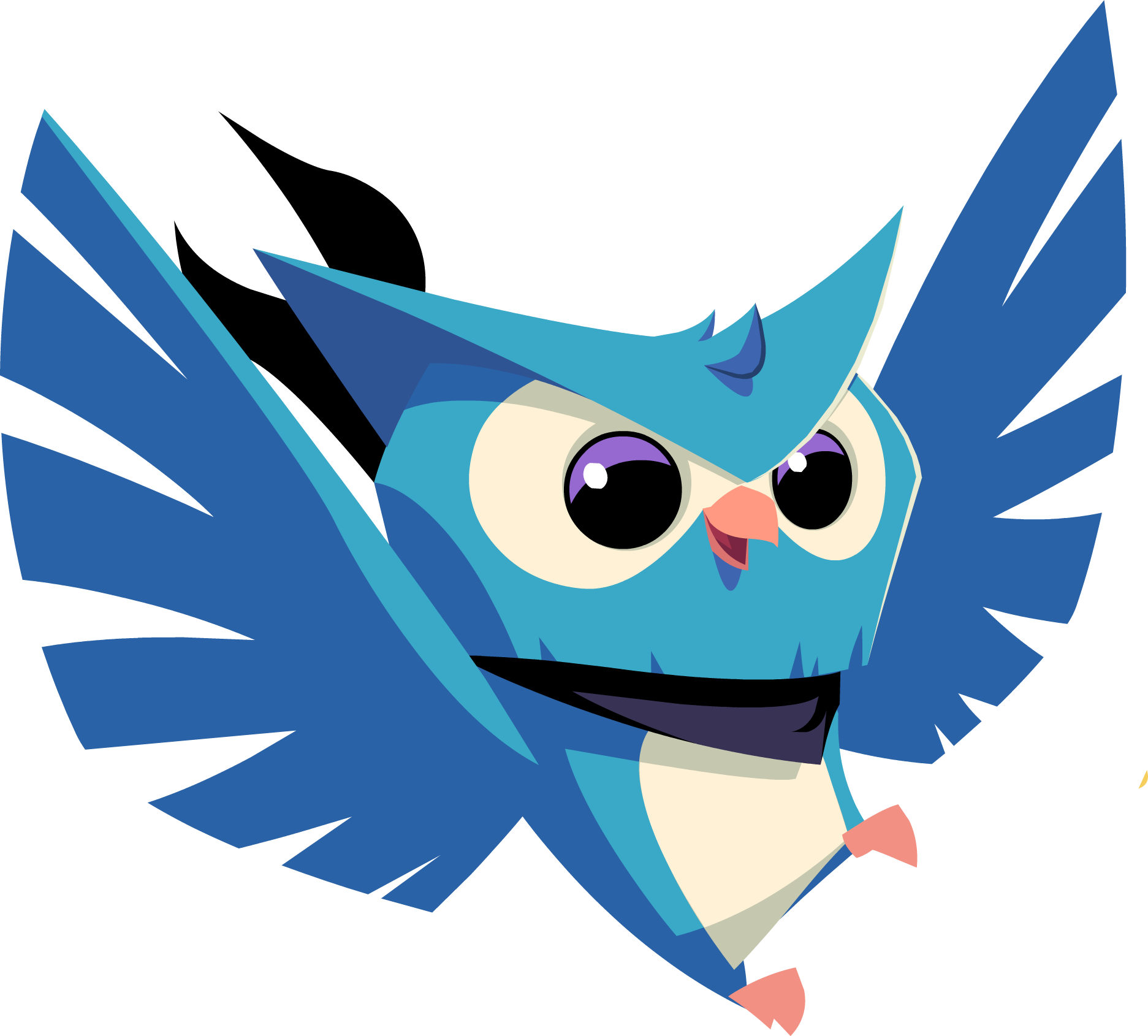 Blue Owl Graphic - Blue Owl Graphic - Free Transparent PNG Clipart Images Download. - Transparent PNG Free Download