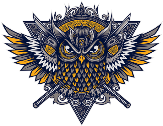 Owl Samurai - Samurai - Free Transparent PNG Clipart Images Download. - Transparent PNG Free Download
