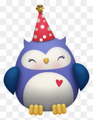 Resultado De Imagen Para Owl Birthday Clip Art - Birthday - Free Transparent PNG Clipart Images Download. - Owl Transparent PNG Free Download