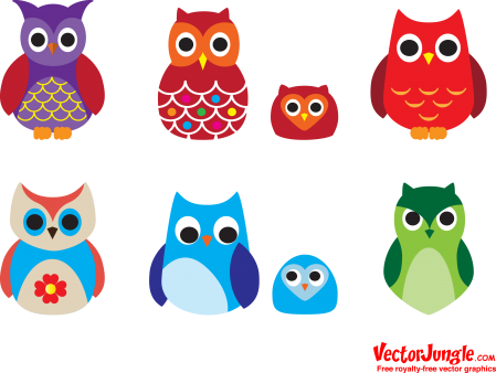 Free Vector Owls - Free Vector Owls - Free Transparent PNG Clipart Images Download. - Transparent PNG Free Download