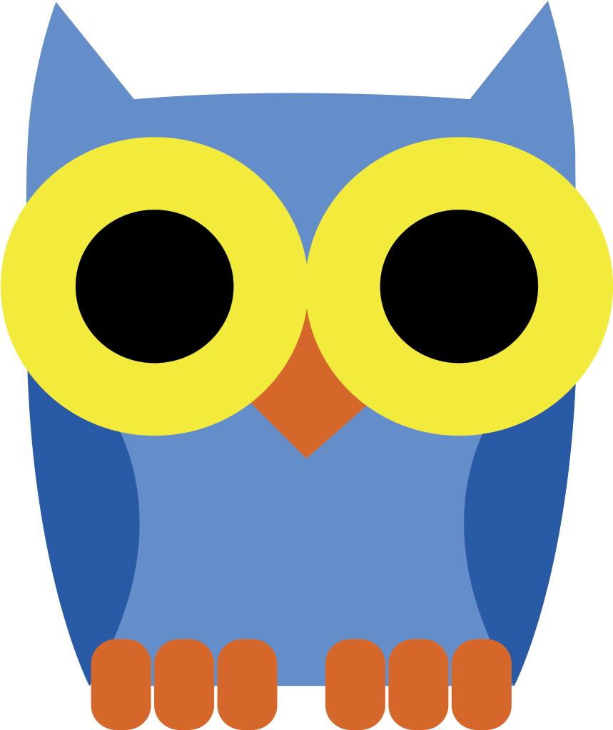 Owl Typing Cliparts - Buho Boo - Free Transparent PNG Clipart Images Download. - Transparent PNG Free Download