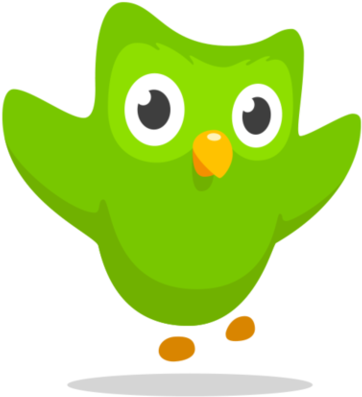 It Is A Green Owl Of An Unknown Species And Is Meant - Duolingo Icon - Free Transparent PNG Clipart Images Download. - Transparent PNG Free Download