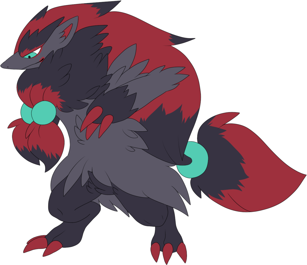 Mega Zoroark By Mute-owl - Pokemon Zoroark Mega Evolution - Free Transparent PNG Clipart Images Download. - Owl Transparent PNG Free Download