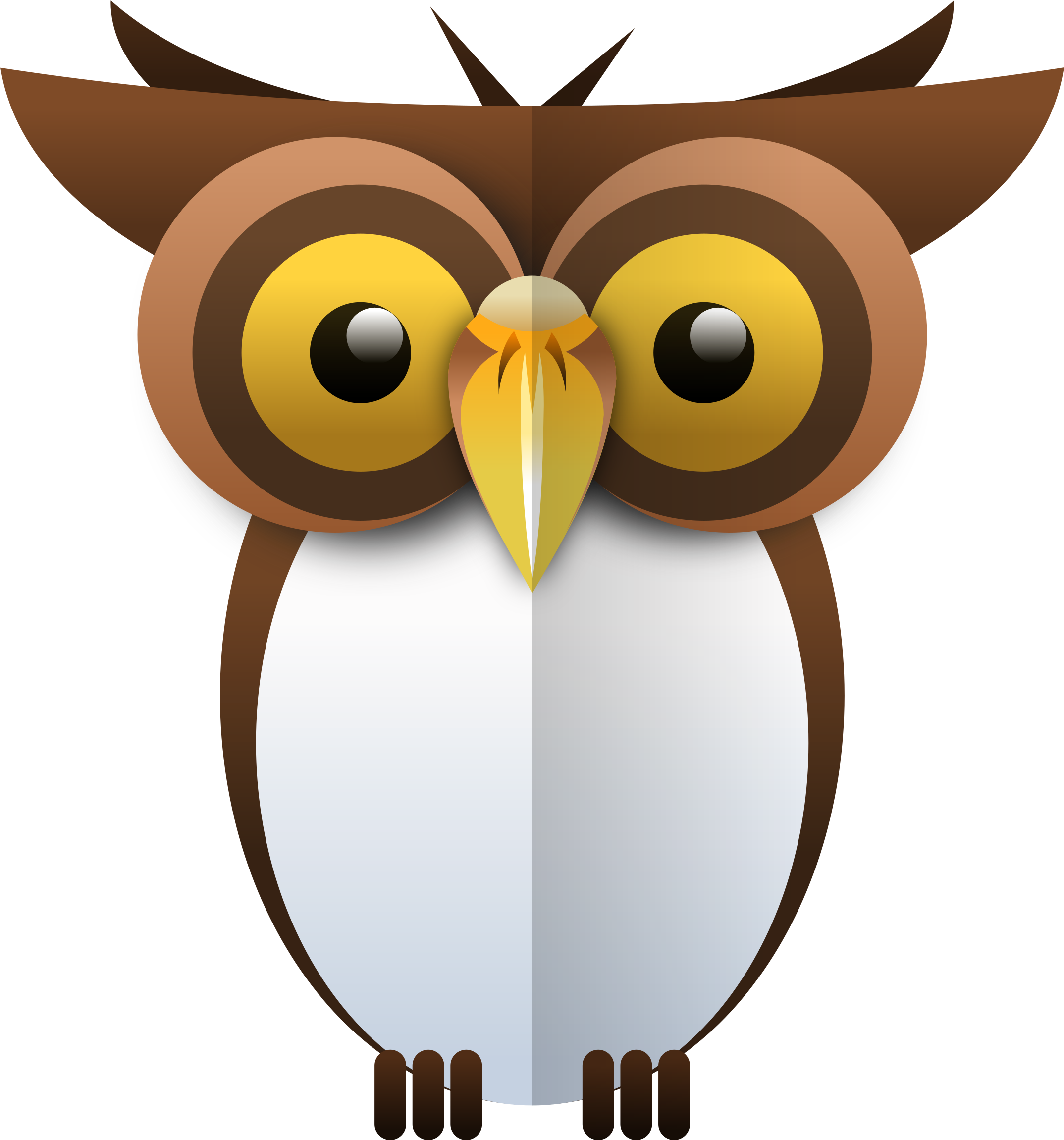 Clipart Owl Hi 2 Owl 2 2 Bclipart - Naive Clipart - Free Transparent PNG Clipart Images Download. - Owl Transparent PNG Free Download