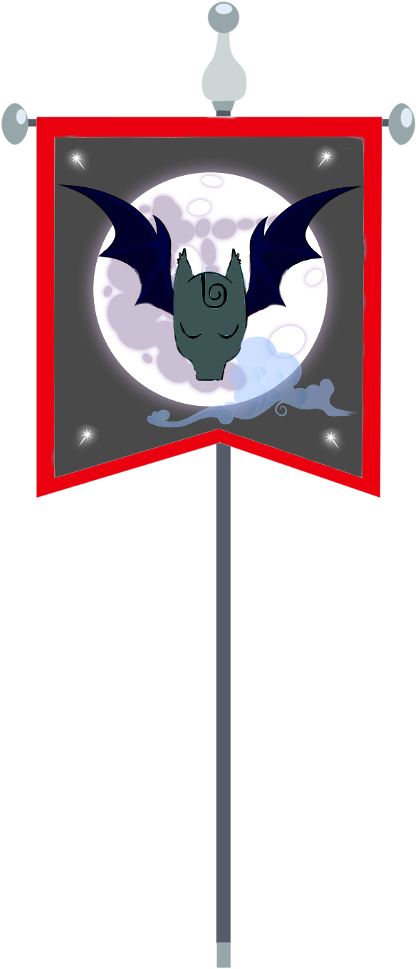 Flag Of Batlands By Owl-parchment - Mlp Bat Pony Flag - Free Transparent PNG Clipart Images Download. - Owl Transparent PNG Free Download
