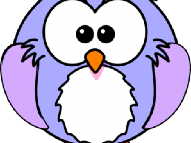 Hoot Clipart Owl Beak - Black And White Colouring - Free Transparent PNG Clipart Images Download. - Owl Transparent PNG Free Download