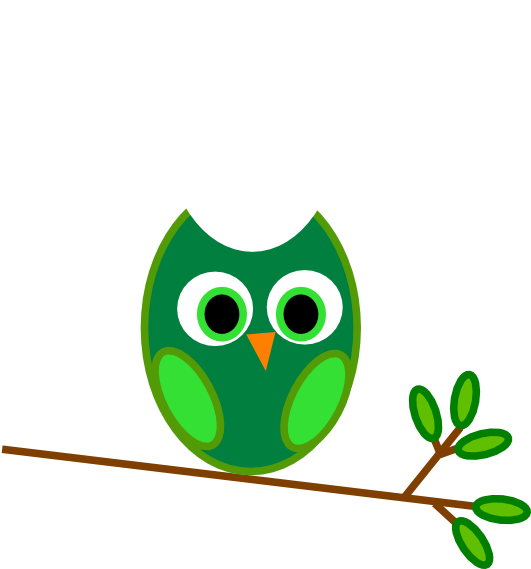 Green And Pink Pregnant Silhouette Clipart - Owl Clip Art Transparent PNG - 600x568 - Free Download on - Owl Transparent PNG Free Download