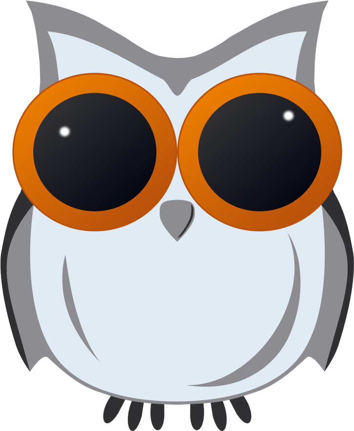 Black And Grey Owl Vector Graphic - Clip Art Transparent PNG - 842x1000 - Free Download on - Owl Transparent PNG Free Download