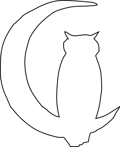How To Set Use Owl Moon Svg Vector Transparent PNG - 486x595 - Free Download on - Owl Transparent PNG Free Download