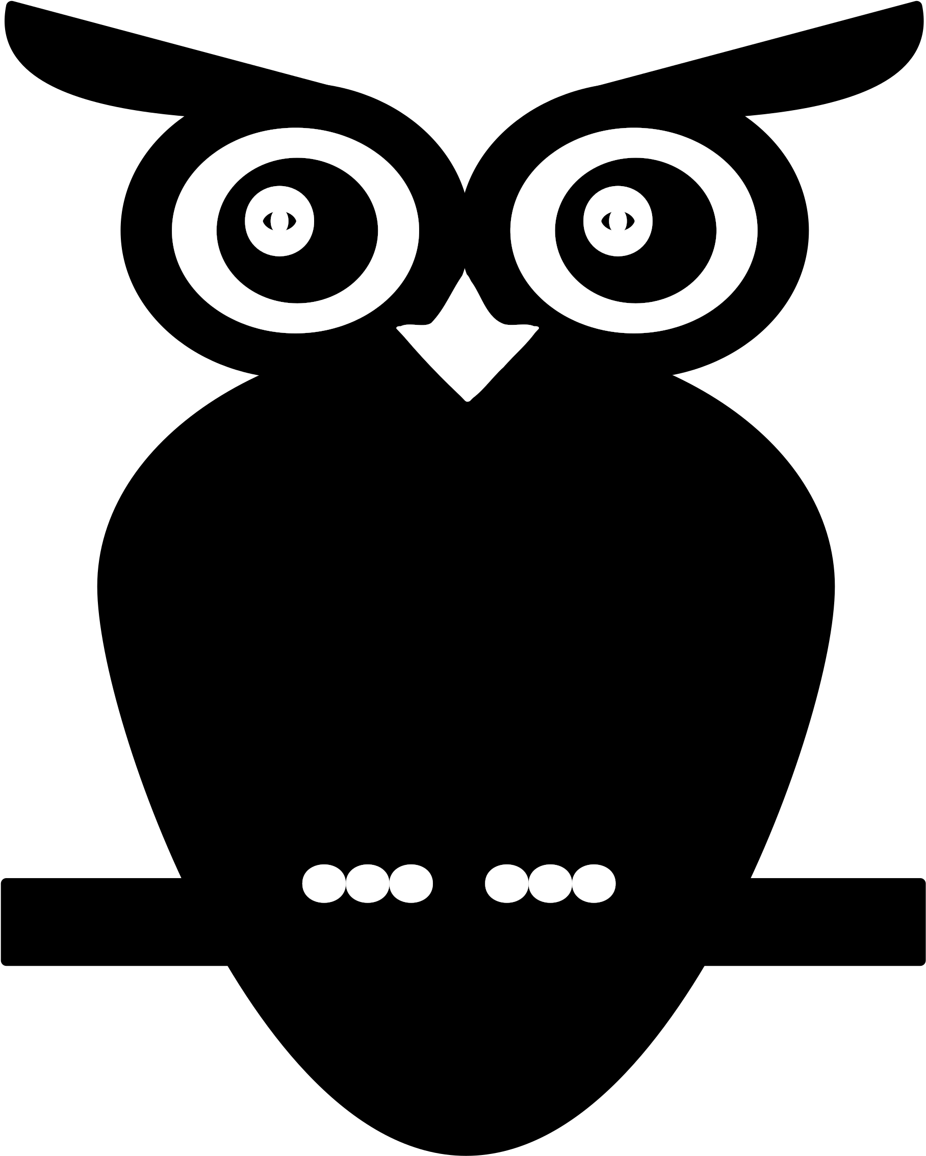 This Free Icons Png Design Of Black And White Owl Transparent PNG - 3394x2400 - Free Download on - Owl Transparent PNG Free Download