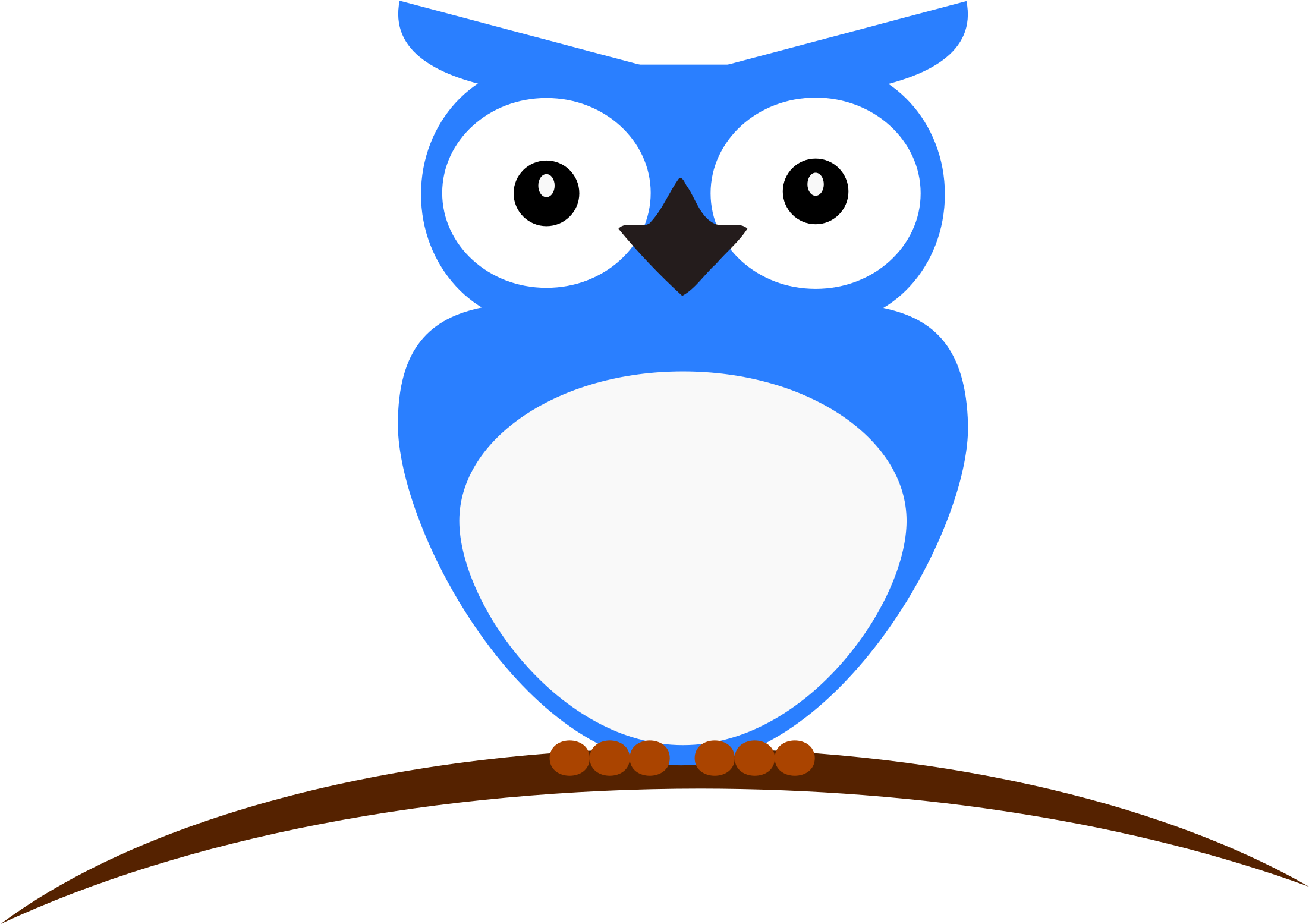 This Free Icons Png Design Of Blue & White Owl Transparent PNG - 2400x3394 - Free Download on - Owl Transparent PNG Free Download