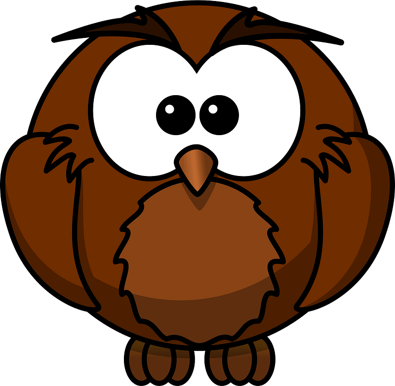 Cartoon Owl Clipart - Clip Art Owl, HD Png Download - Owl Transparent PNG Free Download