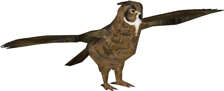 Zt2 Great Horned Owl, HD Png Download - Owl Transparent PNG Free Download